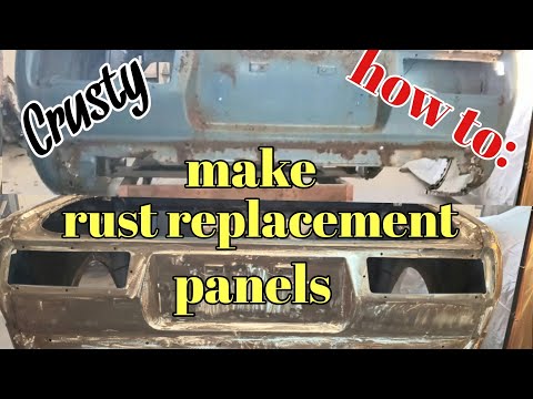 How to make rust replacement panels
