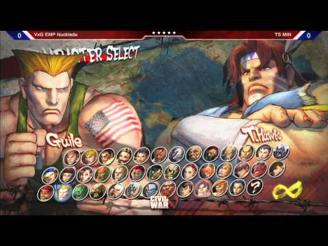 SSF4AE Top 16 @ Civil War 5 - f/ Dieminion, KBrad, ChrisG, Min, Sabin, Knuckledu
