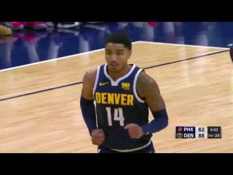 Gary Harris Steal and Strong Dunk vs. Suns [20.10.18.]