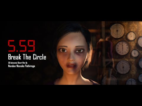 CGI Animated Short Film : 5.59 ( Break The Circle ) by Nandun Nisanka  Pathirage