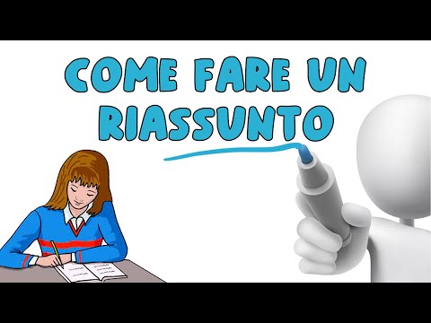 ✍ COME FARE UN RIASSUNTO - Riassumere un Testo in 3 semplici mosse 🟢🟠🟣