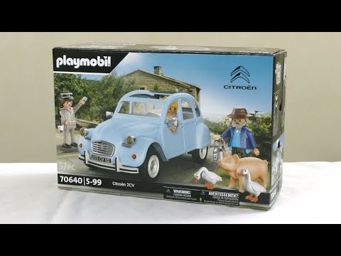 Unboxing Playmobil : La Citroën 2CV (2023) – 70640
