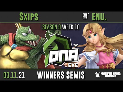 DNA.EXE S9:W10 - Sxips (King K. Rool) Vs. EVA^ | enu (Zelda) - W Semifinals