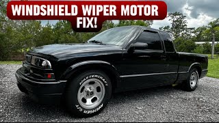 DIY Chevy S10 Wiper Motor Pulse Board Swap - How to fix S10/Blazer/Sonoma/Astro wiper board failure