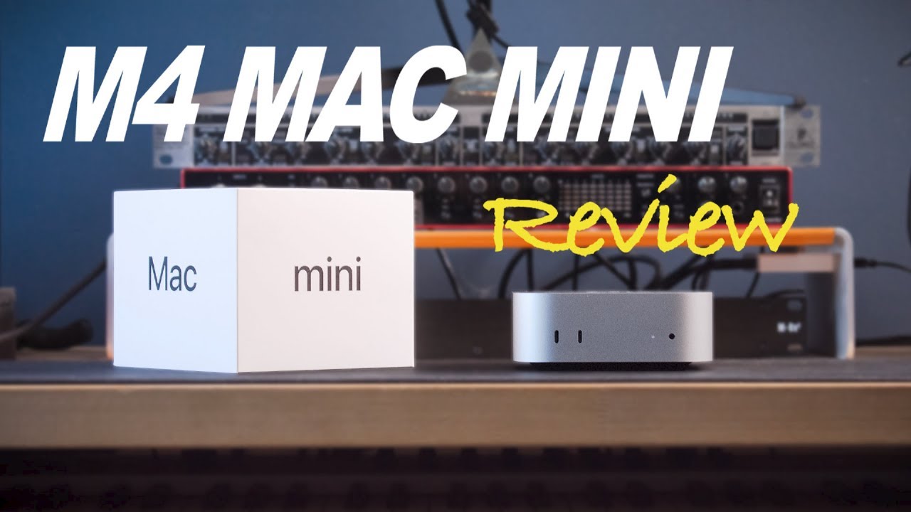 The M4 Mac Mini is the BEST New Computer for Music Production in 2025 - YouTube