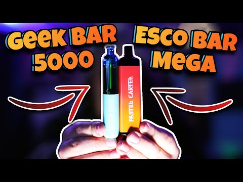 Geek Bar 5000 vs Esco Bar Mega Review