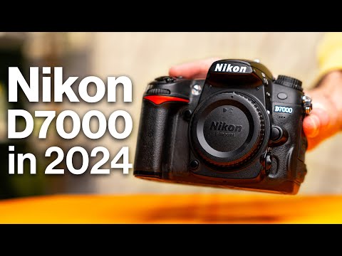 Nikon D7000 DX Format DSLR Camera Body Only 16.2MP CMOS Sensor, Full HD Video, Fast 6 fps Continuous Capture, Nikon F Mount (25468) + 64GB Card + 2 x EN-EL15C Battery + More (20pc Bundle) video review thumbnail