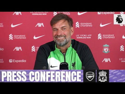 Jürgen Klopp's Premier League press conference | Arsenal vs Liverpool