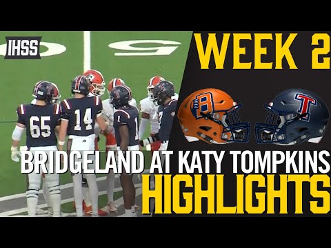 Bridgeland Battles Katy Tompkins in High-Stakes Football Showdown