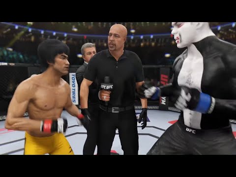 Bruce Lee vs. Count Dracula (EA sports UFC 3)