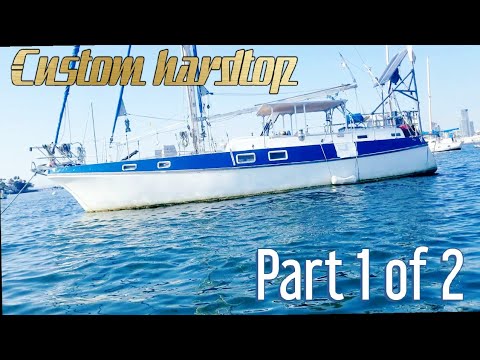 Custom boat hardtop / pilot house build part 1 Ep.9