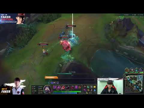 Faker stream Kassadin vs Ryze, Dec 19, 2017