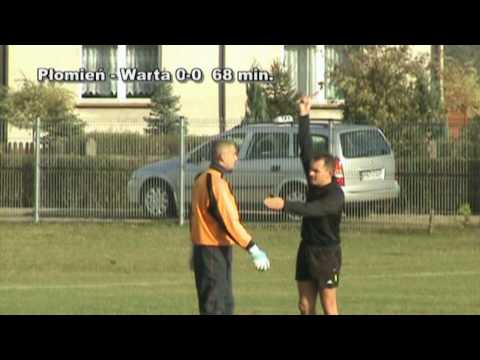 04.10.2009 Płomień Przyprostynia - Warta Sieraków 1:0 - skrót