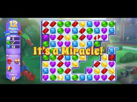 Willy Wonka's World of Candy - Level 51 Complete - No Hacks / No Boosters (Android/IOS)