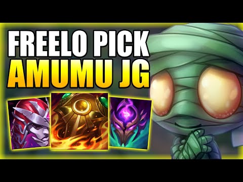 HOW TO PLAY AMUMU JUNGLE & GET YOURSELF SOME FREELO! - Best Build/Runes Guide - League of Legends