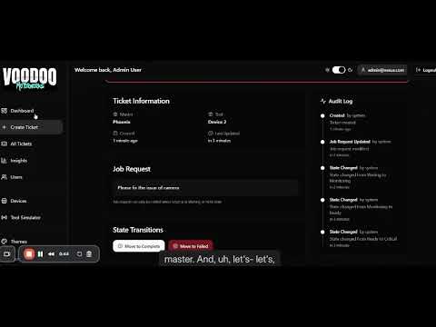Voodoo Motorworks Portal preview
