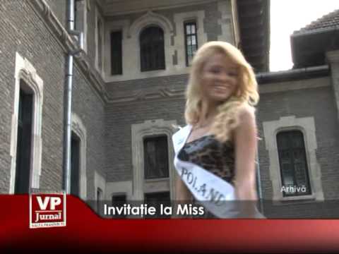 INVITATIE LA MISS