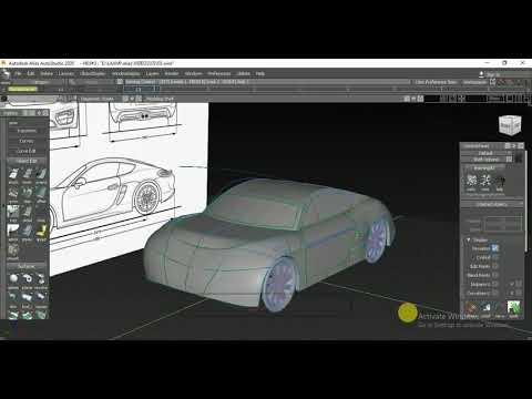 Autodesk Alias Tutorial - Car Modeling in Alias Part 8