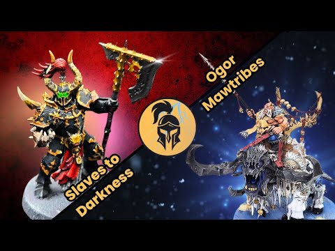 Age of Sigmar Battle Report: New Battle Scroll: Slaves To Darkness vs Ogor Mawtribes