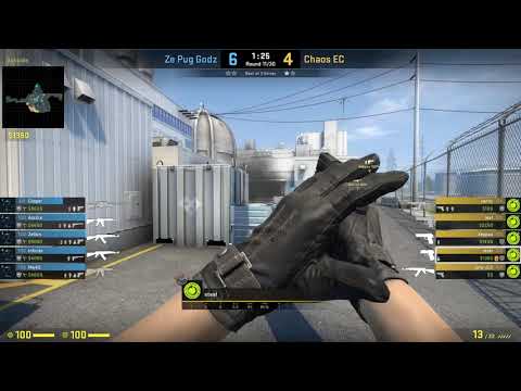 CS:GO PRO.POV Chaos steel vs Ze Pug Godz (de_nuke) (32 Kills)