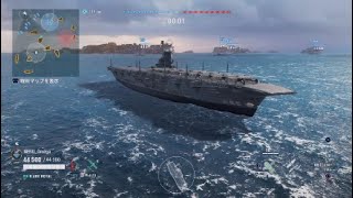 [WoWsL:PS5]久々の動画アップ！　昔のアークロイヤルを思い出したような気分だった・・・