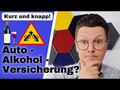 Alkohol am Steuer - zahlt die Versicherung bei einem Unfall? | Das solltest Du unbedingt wissen! 💡
