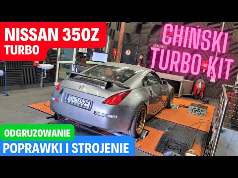 Nissan 350Z with Soft TURBO from China montaż home made - poprawki i strojenie Coobcio Garage