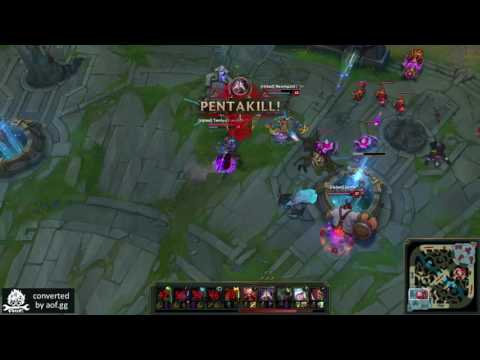 Pentakill by Tainted Praedyth (Challenger I) as Kassadin on OCE