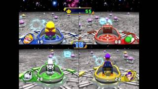 Mario Party 8 minigame: Saucer Swarm 60fps