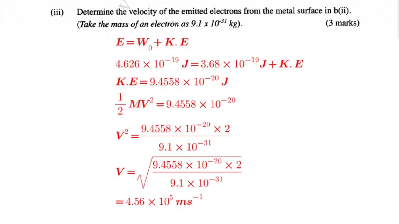 Physics revision #KCSE 2015 #Physics paper 2 #questions and answers #marking scheme #quiz