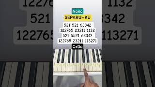 Download lagu NANO - SEPARUHKU!! #piano #pianotutorial #pianolessons #nano #separuhku #reff mp3