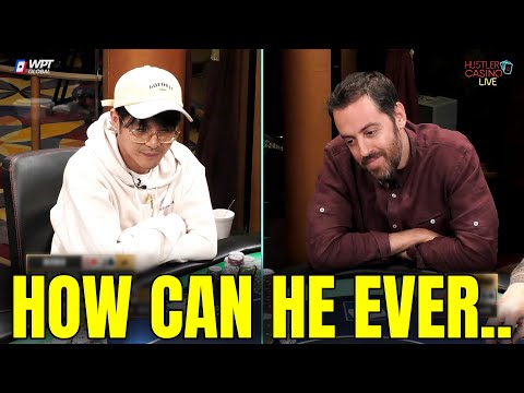 Questo è un FOLD IMPOSSIBILE in un piatto da $210.000 @HustlerCasinoLive