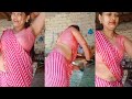 Cooking Time Vlog Saree Vlog Pink Saree