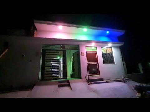 House wiring | led lights decoration| concealed light house wiring|diwali concealed light decoration