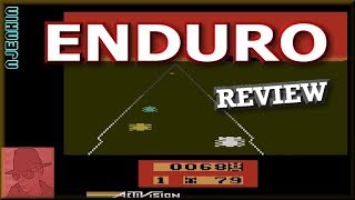 Enduro - on the Atari 2600 - with Commentary !!