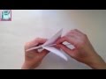 Как сделать оригами журавлик - аист из бумаги, для начинающих 
