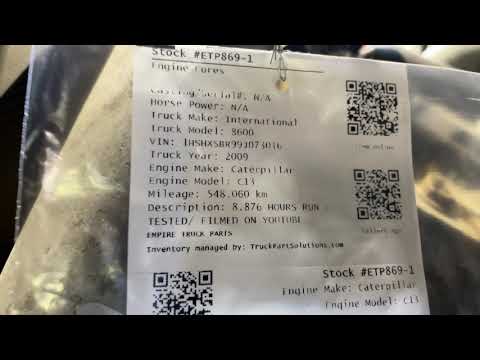 Used 2009 Caterpillar C13 Engine Core (Stock #ETP869-1)) Part Image