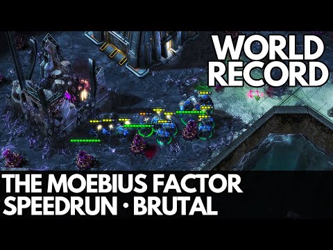 StarCraft 2 WoL - Mission 15 (The Moebius Factor) - Speedrun (Brutal)