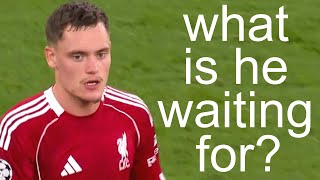 Florian Wirtz always delays his shots…