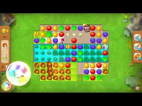 Gardenscapes Level 727