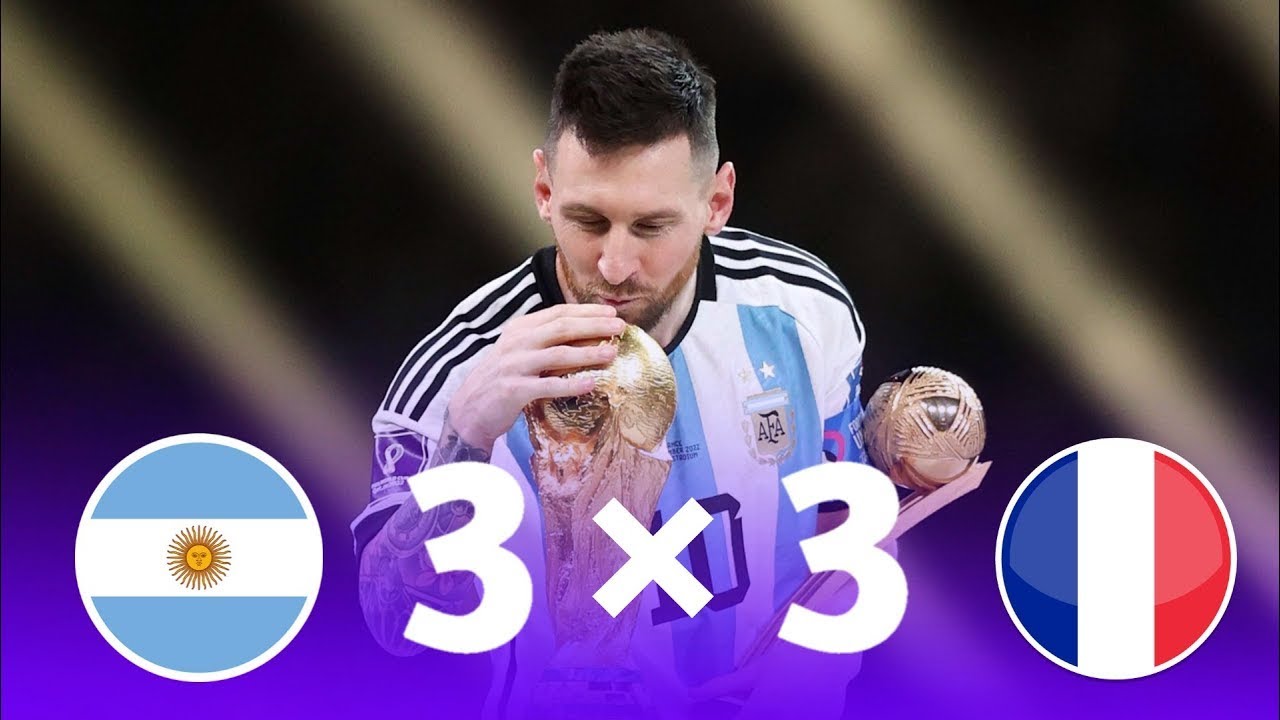 أقوى نهائى فى التاريخ 🔥🔥الأرجنتين  3~3 فرنسا 🔥🔥 كاس العالم◄2022 🔥🔥وجنون عصام الشوالى 🔥🔥جودة عالبة