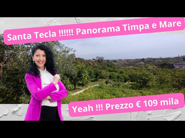 Terreno con Vista Mare a Santa Tecla – Opportunità Unica per il Tuo Progetto!