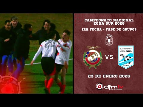 CAMPEONATO NACIONAL ZONA SUR 2026 | CD. SOKOL V/S CD. JAVIERA CARRERA | 1RA FECHA (23/01/2026)