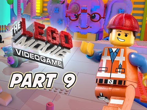 The LEGO Movie Videogame Walkthrough Part 9 - Attack on Cloud Cukoo Land (PS4 XBOX ONE Gameplay)