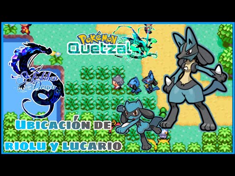 Pokemón quetzal Ubicación dé {Riolu y Lucario}💪⛓️