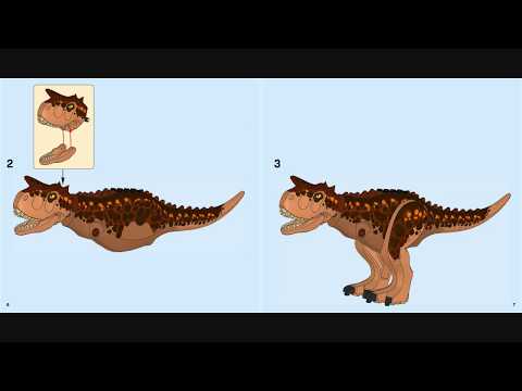 LEGO Jurassic World CARNOTAURUS GYROSPHERE ESCAPE - Flucht in der Gyrosphere - 75929