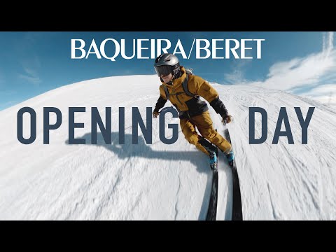 Day One Skiing in Baqueira on Opening Day 25 November 2023  - GoPro Hero 12 + MAX [4K]