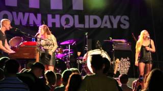 "My Whole Life Long" - Delta Rae - at the Rockville Hometown Holidays - May 24, 2015