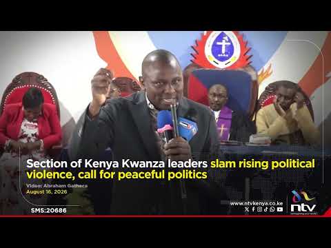 Section of Kenya Kwanza leaders slam rising political violence, call for peaceful politics