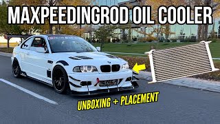 Performance Maxpeeding rods 19 row oil cooler - BMW e46 330ci track build boosted engine cooling